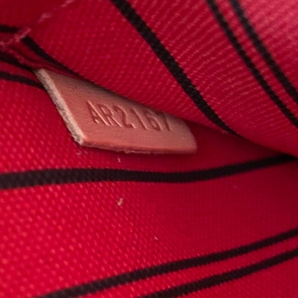 LOUIS VUITTON MONOGRAM NEVERFULL CLUTCH POUCH AUTHENTICATION * EXCELLENT - Picture 7 of 16